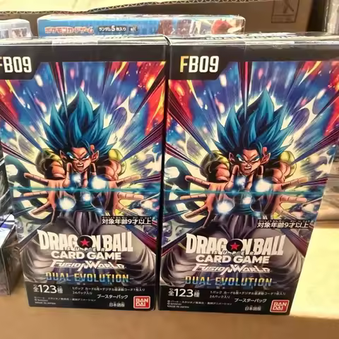 New Genuine Bandai Dragon Ball Super Card Game Fusion World Booster Pack Dual Evolution [Fb09] Japan