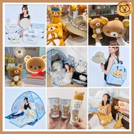 🤍台灣代購 🐻 鬆弛熊 杯 公仔 陶瓷烤盤 後背包 側背包 燈 毛毯 被 四季被 電風扇 拖車 冰桶 烤盤 卡式爐 杯 行李箱 行李帶 野餐地墊 浴巾 帽 遮陽帳 睡袋 摺疊椅  露營 野餐 711 