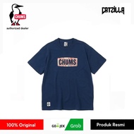 CHUMS Logo Power of Love T-Shirt Navy Color T-Shirt