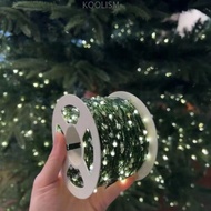 KOOLISM Christmas Decorative Lights, EU Plug 50m/100m Christmas Tree Light String, Convenient Secure