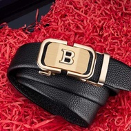 Thắt lưng nam màu vàng dây nịt nam cao cấp WilliamPOLO chất liệu da bò nguyên tấm M007