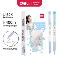 Deli Pen Gel Pen Black A538 OuYang Nana Series (0.5mm) [Per Pen]