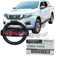 NISSAN D23T NAVARA NP300 (PRO-4X)2021 FRT & BACK DOOR RADIATOR GRILLE SALONG LOGO MARK EMBLEM (BLACK