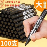 Aowa 701 Marker Pen Black Marker Pen Big Head Pen Non-Fading Big Head Pen Thick Pen Oily Thick Rod C