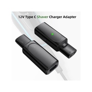 12V Type C Shaver Charger Adapter for Braun Series 3 5 7 9 6 1 XT5 Electric Razor USB C to DC Chargi