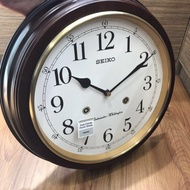 [Original] Seiko QXH202Z Wooden Case Chime Wall Clock