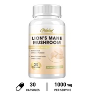 Lions Mane Cognition - Viên nang chiết xuất bột Lions Mane | Sức khỏe não bộ Vitamin cho não Thực ph