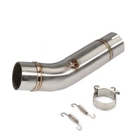 For HONDA CB400  Motorcycle Exhaust middle pipe Round Muffler  CB400 Slip-On all years