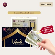 Nk Mini Gold 0.50 Gram (Islamic Edition7)
