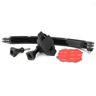 GoPro Helmet Mount 360 Degree Rotation Helmet Extension Arm with 3M Sticker