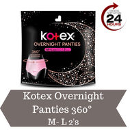 Kotex Overnight Panties / Libresse Maximum Security Pants (S-M, M-L, L-XL) (Tuala Wanita Seluar) (2's)