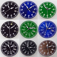 33.6Mm Watch Dial+Hands Fit For Nh35/Nh35a Automatic Movement Green Lume Black/Blue/Green/Coffee Co