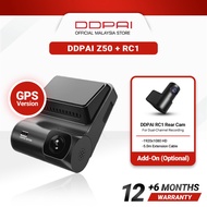DDPAI Z50 4K Dashcam [4K Ultra HD Resolution ] GPS Version Front Rear Dashcam 24hrs Recording