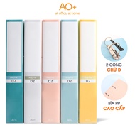 D2 Switch ON AO+ Cuff Cover, PP/ A4 Plastic, 2 D Rings (3.5cm/ 5cm) A4 File Folder Ring File A4