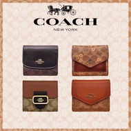 Coach Zip Coin Purse Convenient Folding Wallet