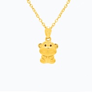 Zodiac Monkey Pendant in 999 Pure Gold