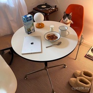 Dining Table Household Small Apartment Eams Designer Office Conference Negotiation Table Round Table