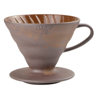 HARIO 好璃奧 V60老岩泥五次燒02濾杯 140 x 120 x 102mm 400g 1~4杯  1~4杯 400g  1個