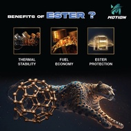 MOTION 4T Ester Xtremion API SP Fully Synthetic Motorcycle Engine Oil (1L/15W50)