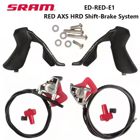 SRAM RED AXS HRD Shift-Brake System ED-RED-E1 AXS Front Derailleur Rear Derailleur Carbon Road Bicyc