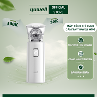 Máy xông khí dung xông mũi họng cầm tay Yuwell M103 - Hỗ trợ điều trị viêm phổi viêm phế quản viêm x