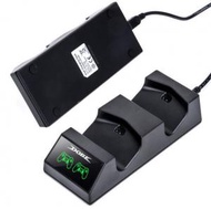 Others - 相容PS4/SLIM/PRO遊戲手柄座充LED燈雙充底座相容PS4手柄充電器（TP4-1822）