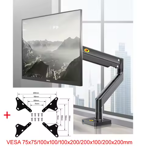 NB G40 22-40 inch Monitor Screen Desktop mount gas spring arm computer Holder 360 Rotate 3-15kgs wit