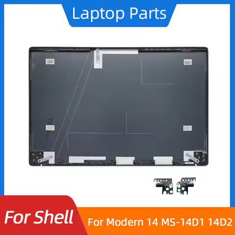 New For Modern 14 MS-14D1 14D2 14D3 LCD Back Cover/Hinges Laptop Shell