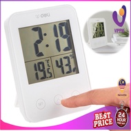 VIPPIE Digital Alarm Clock Bedside Electronic Small Alarm Clock LCD Digital Clock