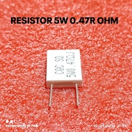 NOBEL RESISTOR 5W 5WATT 0.47R 0R47 0.47 OHM ROHS