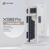 ATTACK SHARK | ATTACK SHARK X98/X98Pro Gasket Mechanical Keyboards Full Key Hot Swap RGB Backlight T