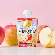 🇯🇵[Made in Japan] MINOTTA Baby Fruit Smoothie Variety Pack (6 Pouches) - 100% Domestic Japanese Frui