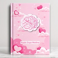 Custom Quran Name A5 Quran Cover Translation A6 Latin Color Block