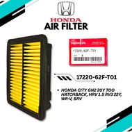 HONDA ENGINE AIR FILTER PENAPIS ANGIN CITY GN2 TOO HATCHBACK, HRV 1.5 RV3, WR-V, BRV (17220-62F-T01)