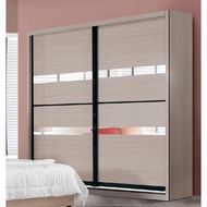  # kabinet baju  🦄Wardrobe Sliding Door Anti-Jump 8ft X 8ft/ 6ft x 8ft/ 5ft x 8ft/ Almari Baju