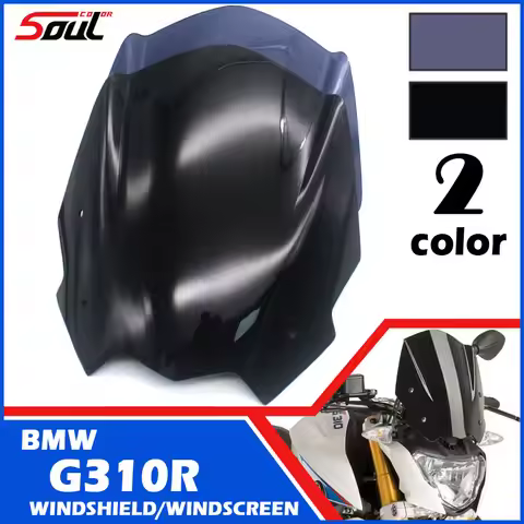 Motorcycle Sports Windshield Visor Windscreen Fits For G310R 2016 2017 2018 2019 2020 2021 2022 G310