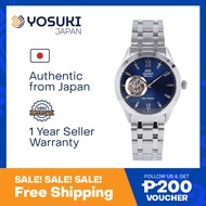 ORIENT Automatic FAG03001D Open heart Navy Blue Silver Stainless  Wrist Watch For Men from YOSUKI JAPAN / FAG03001D (  FAG03001D  FAG FAG030 FAG0300   )