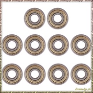 [S D K G] 10pcs 8 x 22 x 7mm Skateboard Scooter Bearings Wheels ABEC-5 608ZZ