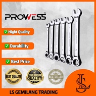 LS GEMILANG RATCHET CRV Chrome Vanadium Combination Wrenches PROWESS HEAVY DUTY RATCHET WRENCH  SPAN