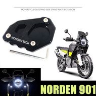 For Husqvarna 901 Norden 901 Norden901 2021 2022 2023 Motorcycle CNC Kickstand Foot Side Stand Exten