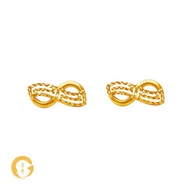 Orient Jewellers 916 Gold Striped Helix Ear Stud