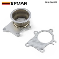 EPMAN Stainless Steel T04E T3/T4 5 Bolt Exhaust Dump Flange To 3" 76mm Vband Adapter EP-CGQ127Z