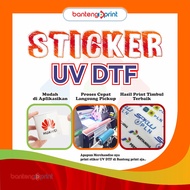 UV DTF STICKER | Embossed Stickers | DTF UV Sticker Printing