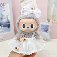 mainan budak perempuan 10cm doll clothes Pakaian ini sesuai untuk loket kain 17 cm untuk menggantika