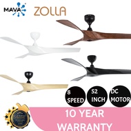 Mava 52" DC ceiling fan zolla with remote control/kipas ceiling/dc fan/inverter fan/remote control