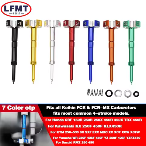 Keihin FCR Carburetor Easy Air Fuel Mixture Screw For KTM Honda Yamaha Kawasaki Suzuki CRF TRX YZF W