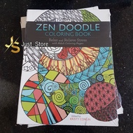 ZEN DOODLE COLORING BOOK - Adult Coloring Book IMPORT