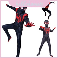 Into Fashionable Spiderman The Spiderverse Miles Morales Costume Cosplay For