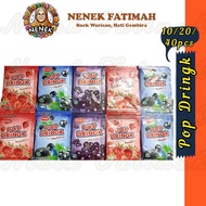 10/20/40pkt Pop Drink Powder/Serbuk Pop Drink (random flavour)