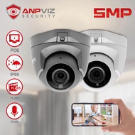 Anpviz 5mp Poe Ip Camera Indoor Mini Dome Security Video Surveillance Audio Built - Mic H.265 Danale